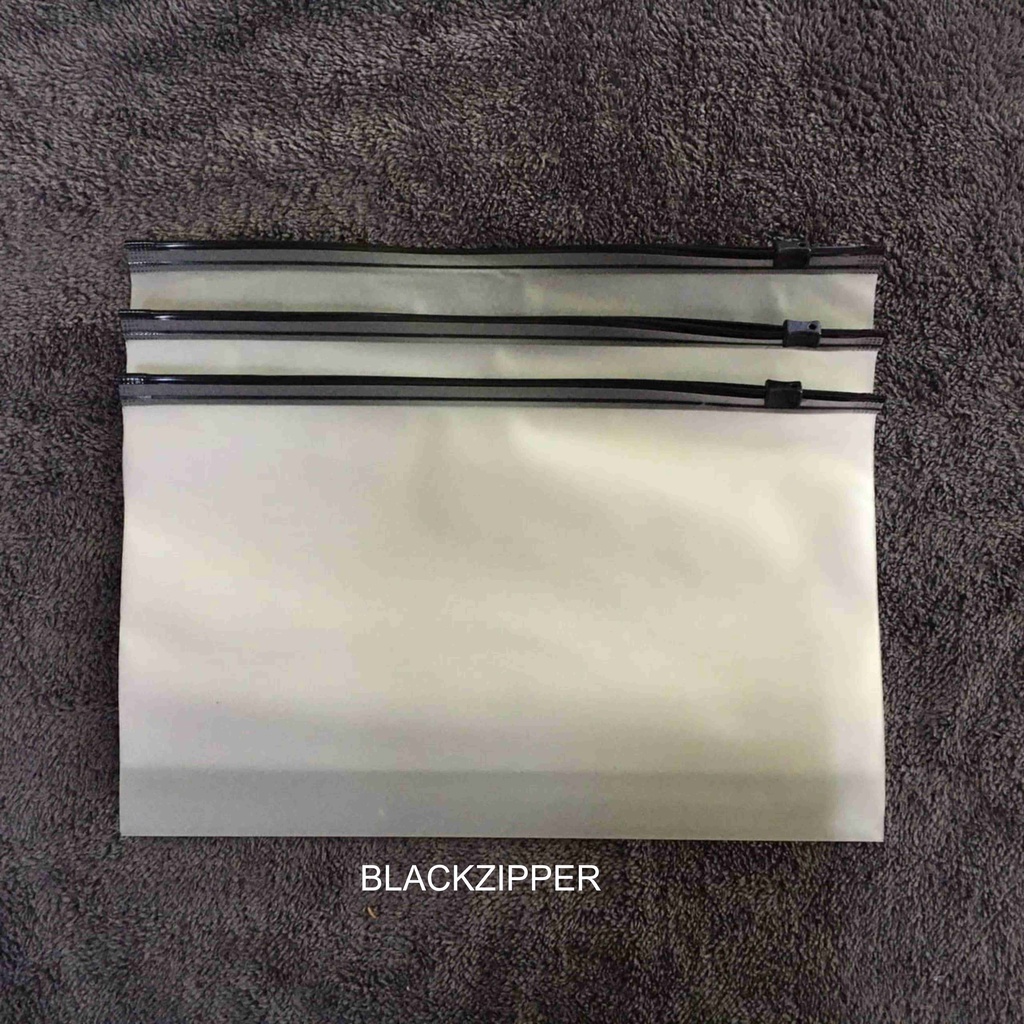 Horizontal Frosted Matte Zipperlock Bag Shopee Philippines