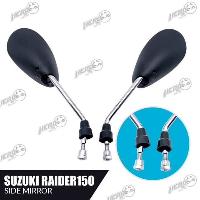 SUZUKI Side Mirror Raider 150 Short /Long Stem Left And Right Shopee