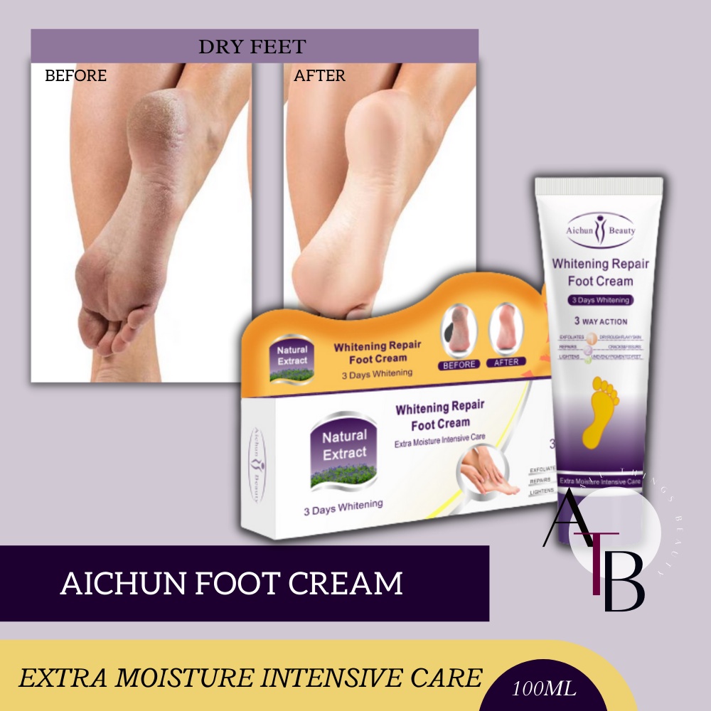 Aichun Whitening Repair Foot Cream for Dry and Rough Heels Callus