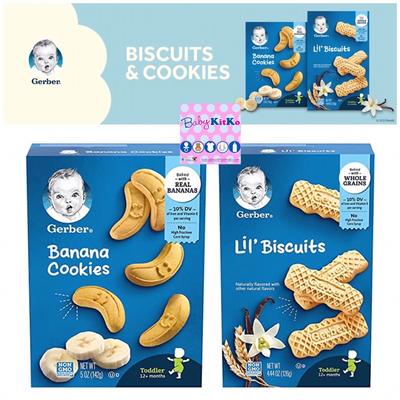 Gerber graduates best sale banana cookies