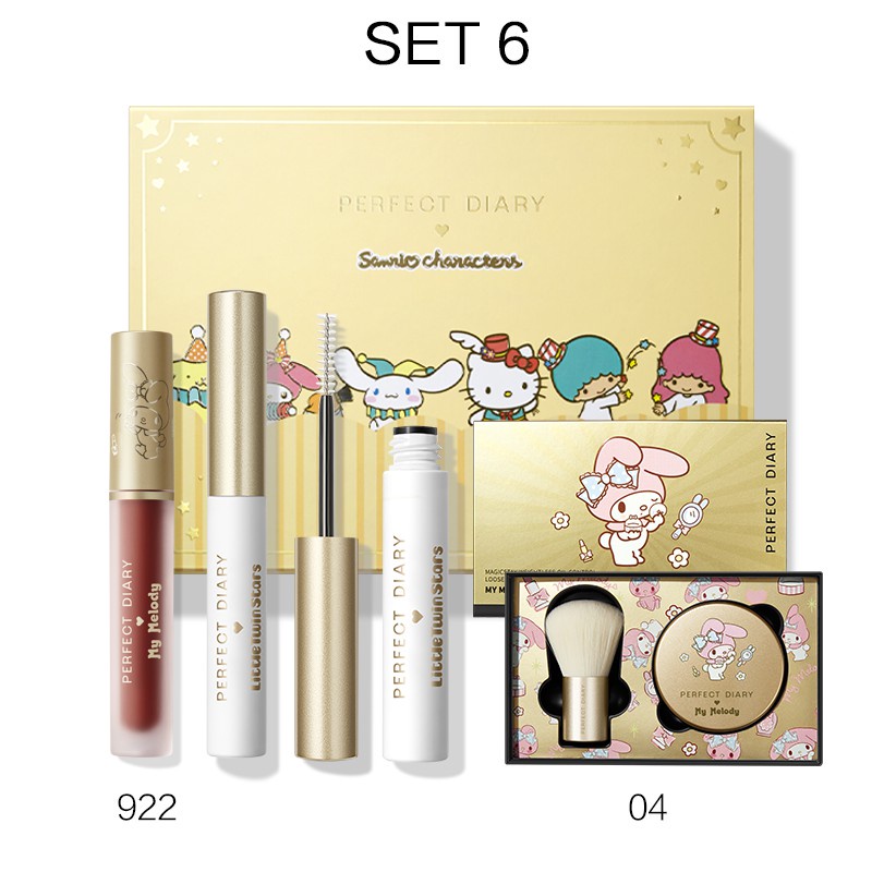 Perfect Diary X Sanrio MagicStay Collection Gift Set Customizable Set