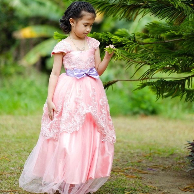 Kids 7th birthday pink gown Shopee Philippines