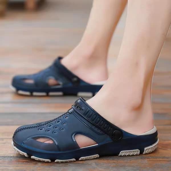 FJ Men Rubber Jelly Sandals for Rainy Season and Summer Beach mountaineering comfort Shoes 0917 Shopee Philippines
