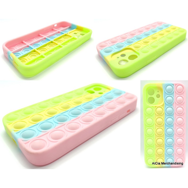 iPhone 12 Pop Dimple Stress Relieving Soft Silicone Case | Shopee ...