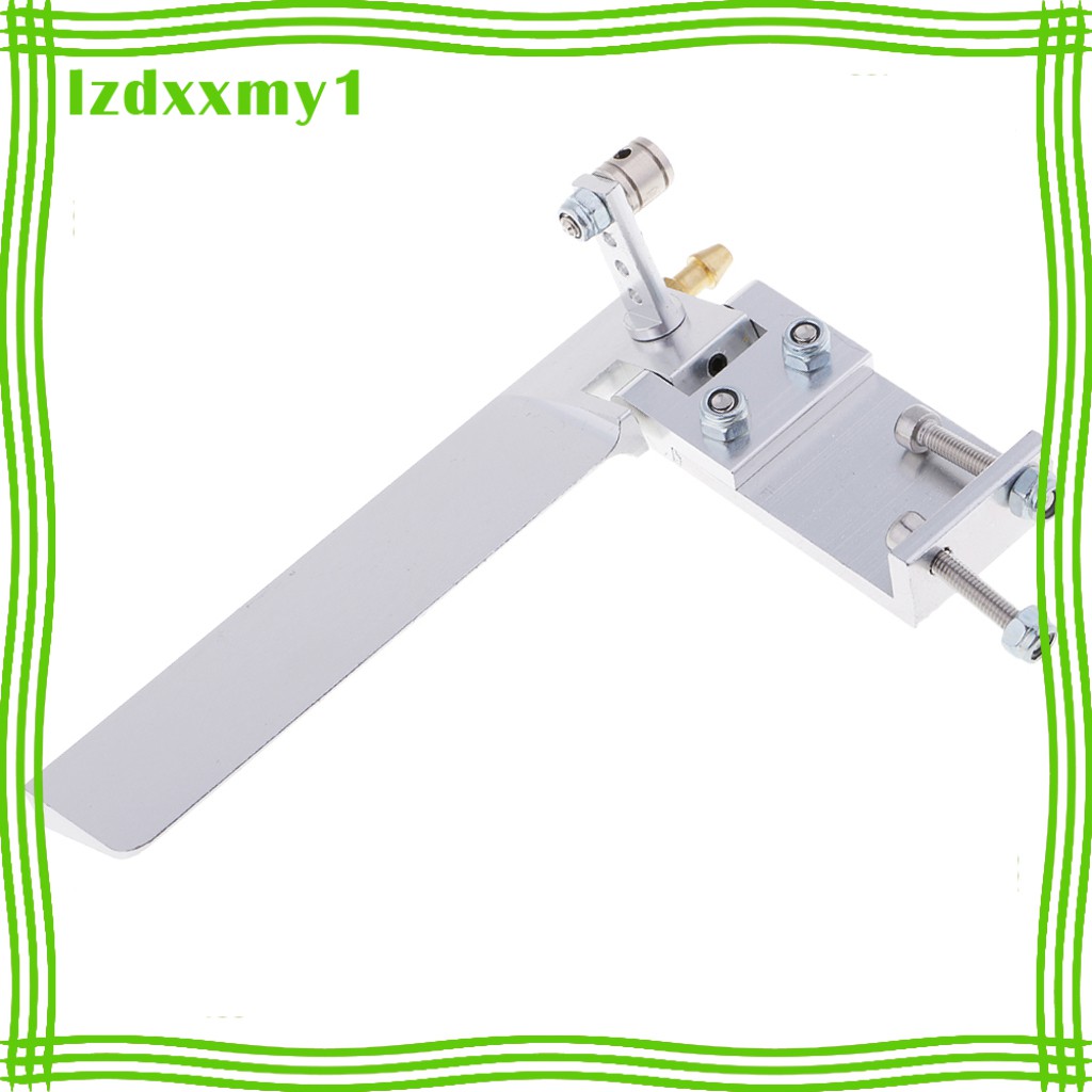 Aluminum Alloy 95mm RC Boat Rudder Water Pickup Absorbing Steering ...