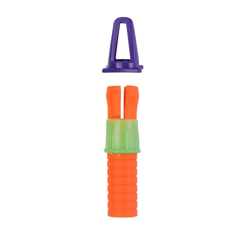 seng Sidewalk Chalk Holder Cute Plastic Crayon Extender for Kids