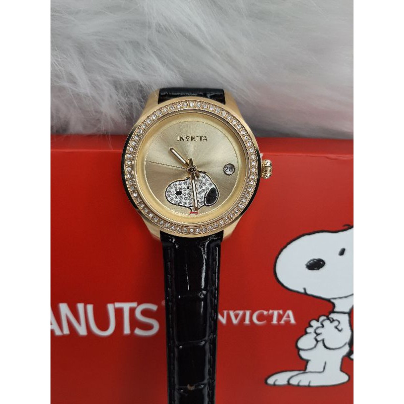 Invicta womens snoopy on sale watch