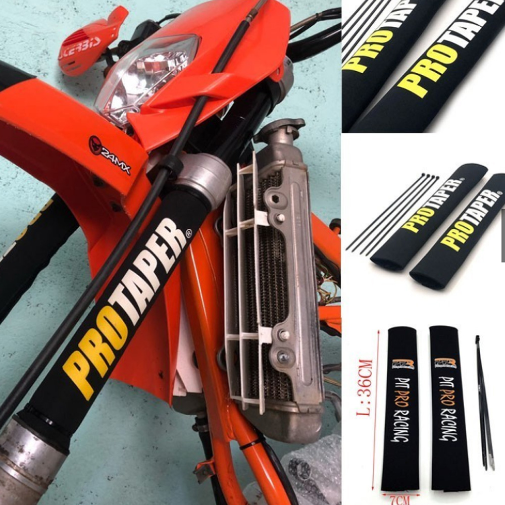 2pcs Front Fork Protector Rear Shock Absorber Guard Wrap Cover For CRF YZF KTM KLX Dirt Bike Motorcycle ATV Quad Motocro Shopee Philippines