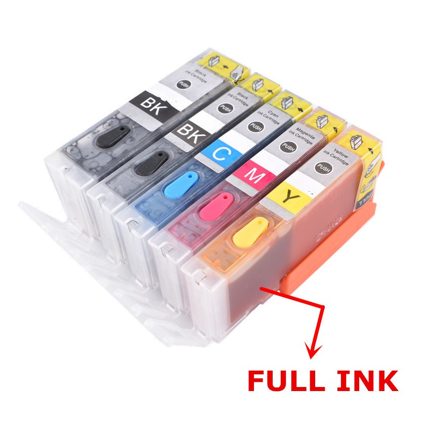 PGI-750 751 Refillable Ink Cartridge For CANON MG5470 MG5670 MG6470 ...