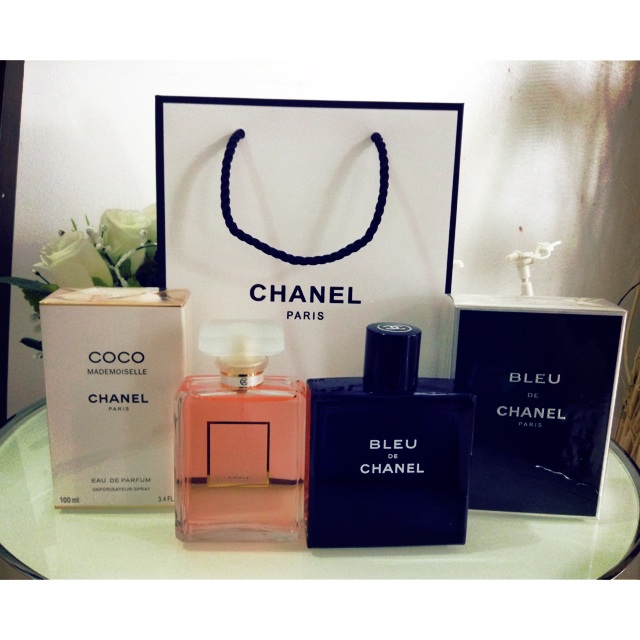 Couple Perfume Bleu de Chanel Coco Mademoiselle Chanel 100ml