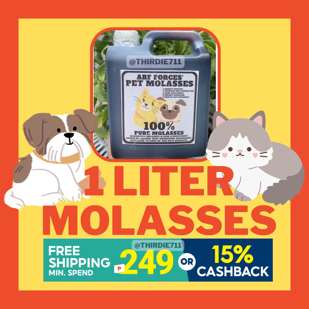 Pet MOLASSES Energy Booster, FREE 250G SDN!!! Sugar Cane Molasses, Immunity Booster Shopee
