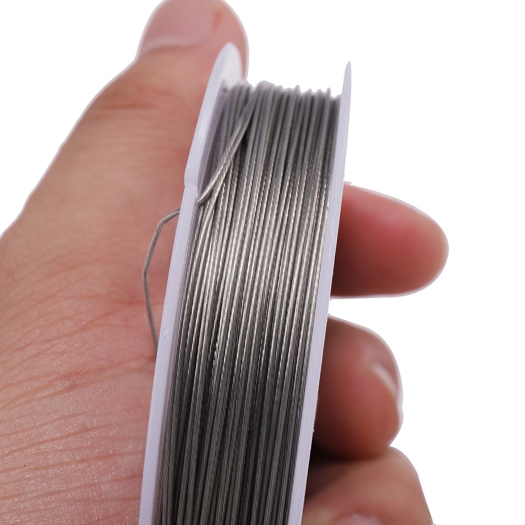 St.Kunkka Resistant Strong Wire Stainless Steel Tiger Tail Beading For ...