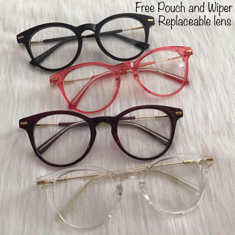 WSS'SUNNIES #9280 Eyeglasses | Replaceable Lens | Fashion Korean Frame ...