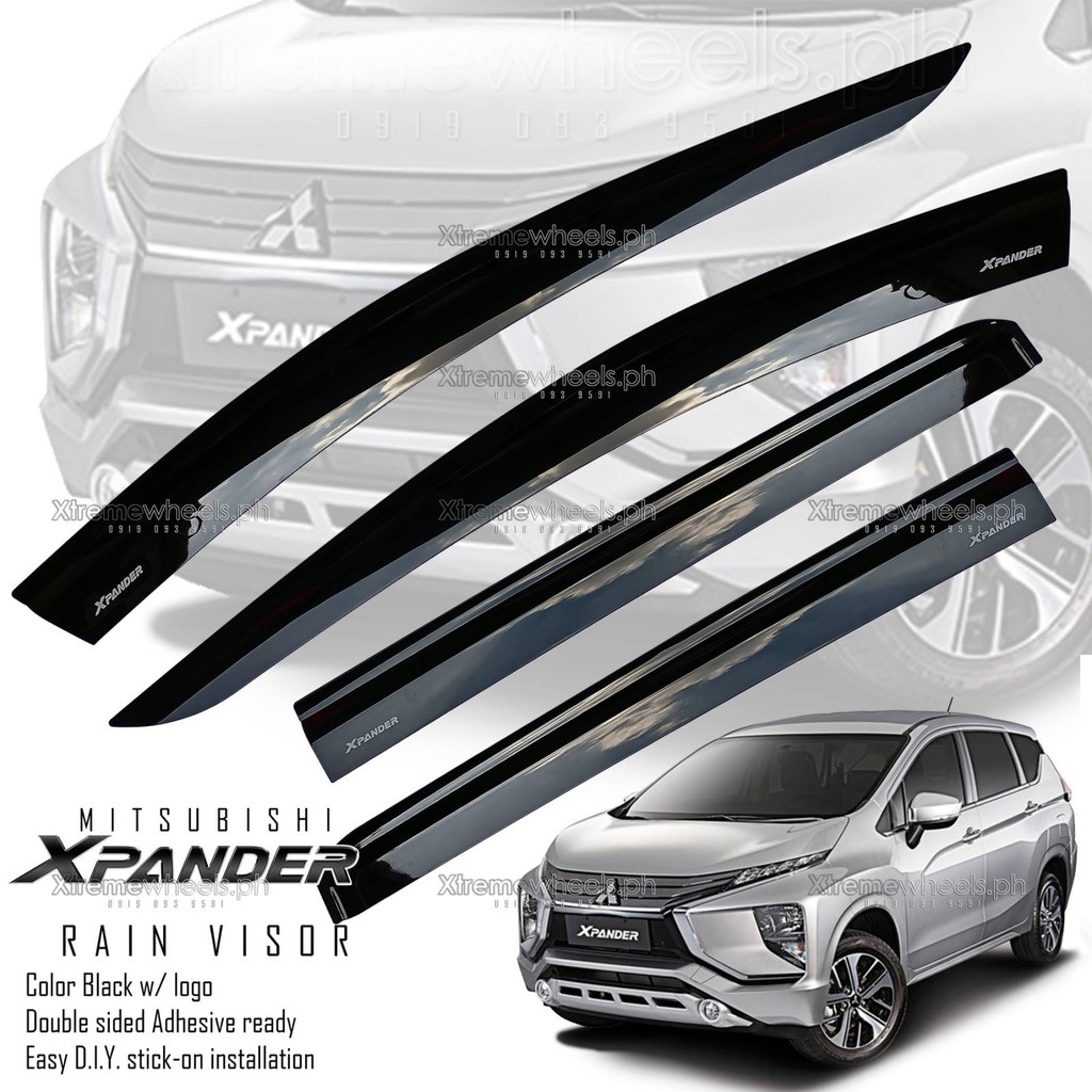 Xpander GLx GLs / Gls sport 20182024 Thailand Made Rain Visor /Door