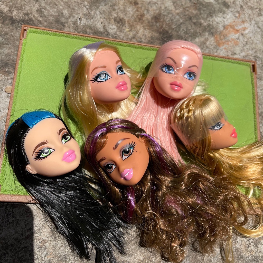 2 pcs Original Bratz Doll head Shopee Philippines