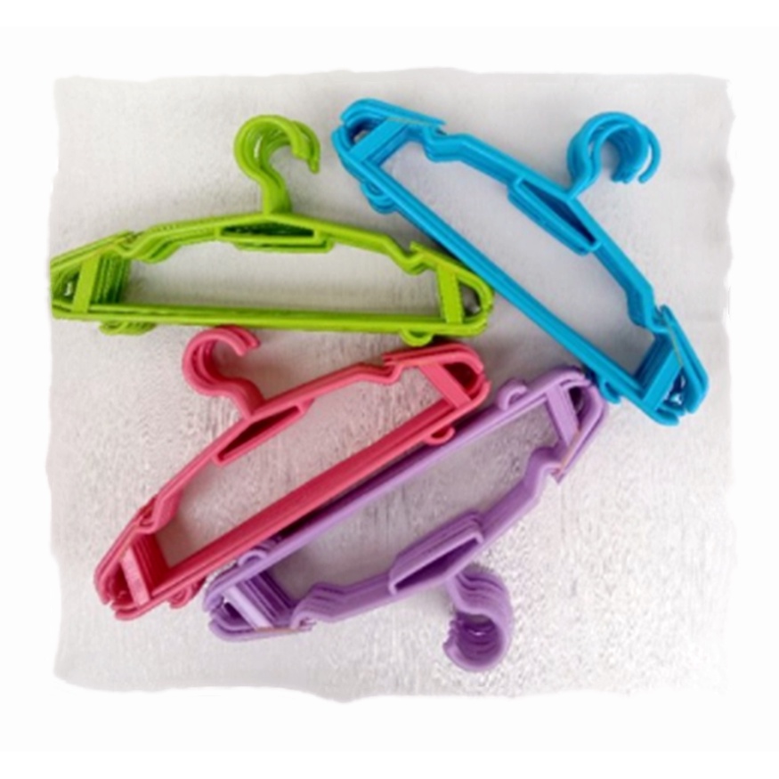 plastic clothes hanger pastel colors 14.5 inches x 6.75H 12pcs/set COD ...