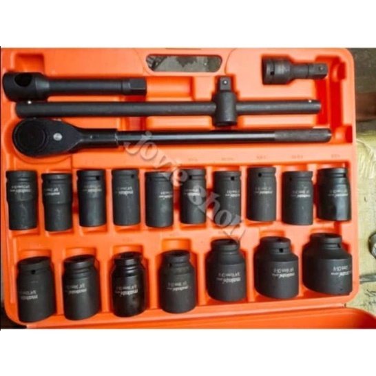 Makute 21pcs 3 4 drive deep socket wrench set good qaulity shopee