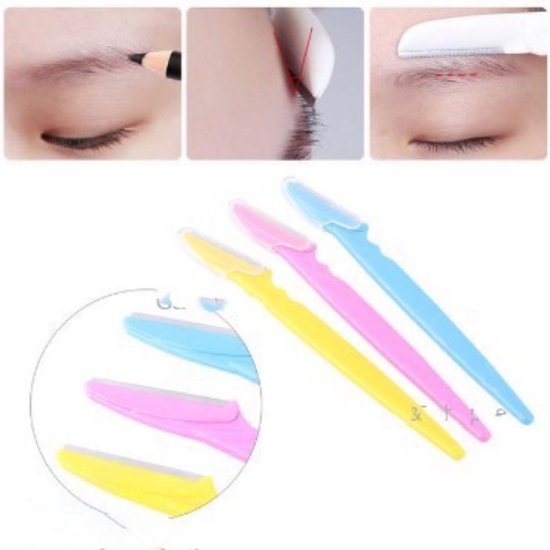 3in1 Eyebrow Razor Eyebrow Makeup Tools | Shopee Philippines