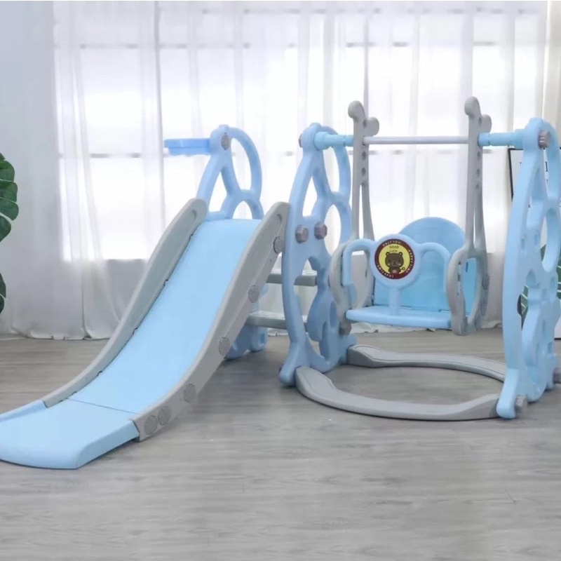 3in1 Kids Toddlers Play Indoor Outdoor Slide Set | Shopee Philippines