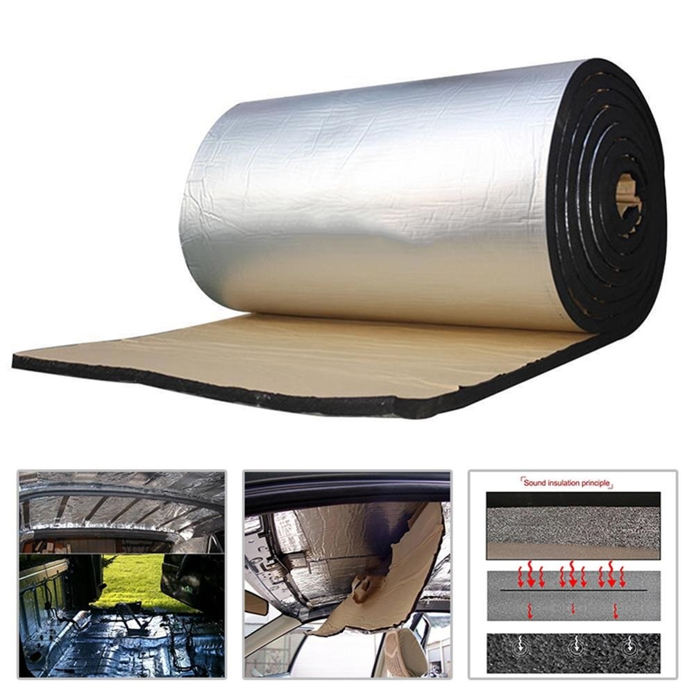 Aluminum Car Hood Mat, Engine Firewall Heat Mat, Sound Insulation Noise ...