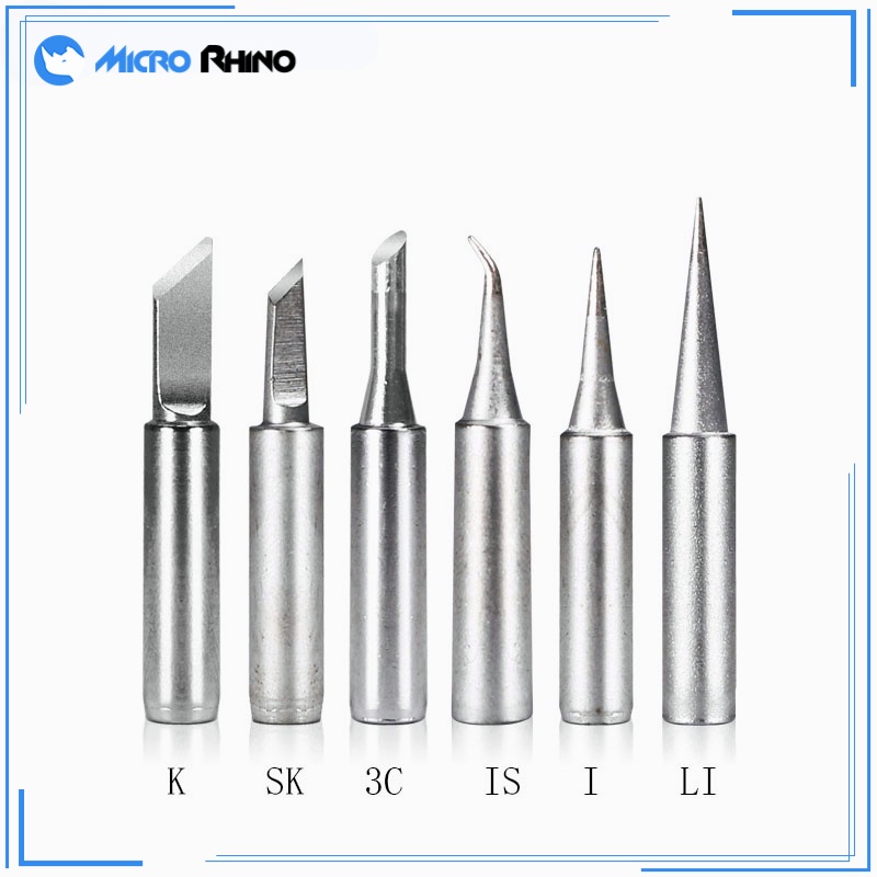 QUICK 936 Silver Soldering Iron Tip Lead-Free Iron Tip 900M-K-SK-I-IS ...