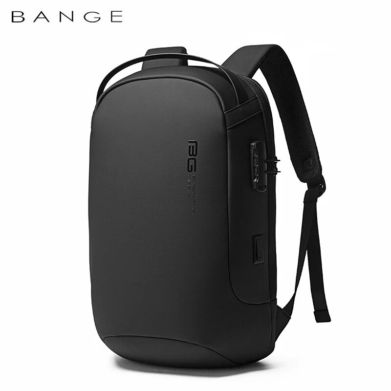 BG 7225 BANGE Anti Theft Backpack Water Repellent Fabric Laptop Travel ...