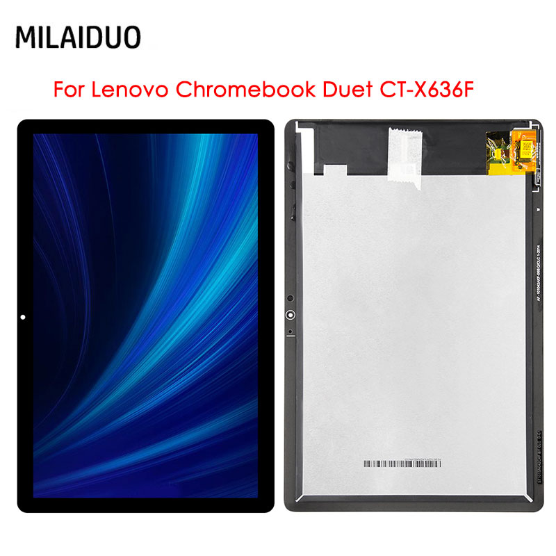 thumbnail image 2 of Black LCD Display Screen Digitizer Replacement For Lenovo Duet Chromebook CT-X636F / X636 – UK Seller 2 of 6