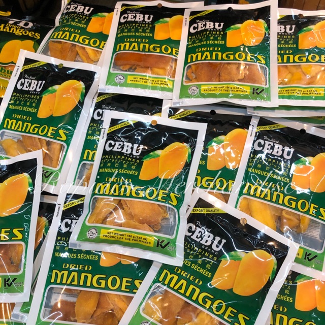 Profood Cebu Philippines Dried Mangoes 100g (sold per pack) Rapides