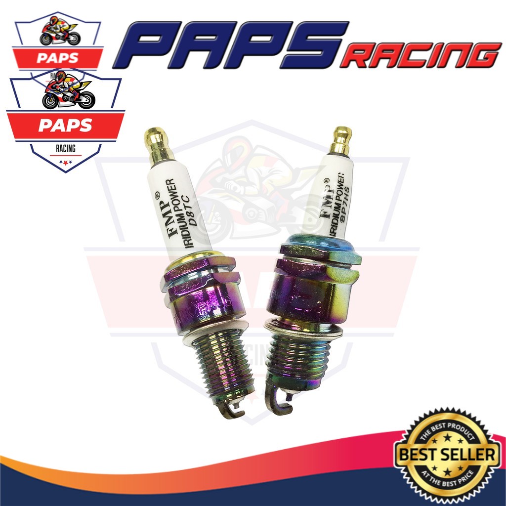Motorcycle SPARKPLUG IRIDIUM (SPI-R) A7TC/CR8E/D8TC/BP7HS | Shopee ...