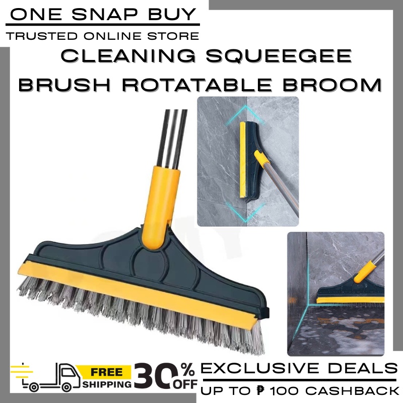 gap cleaning wiper brush Gap Cleaning Squeegee Brush Rotatable