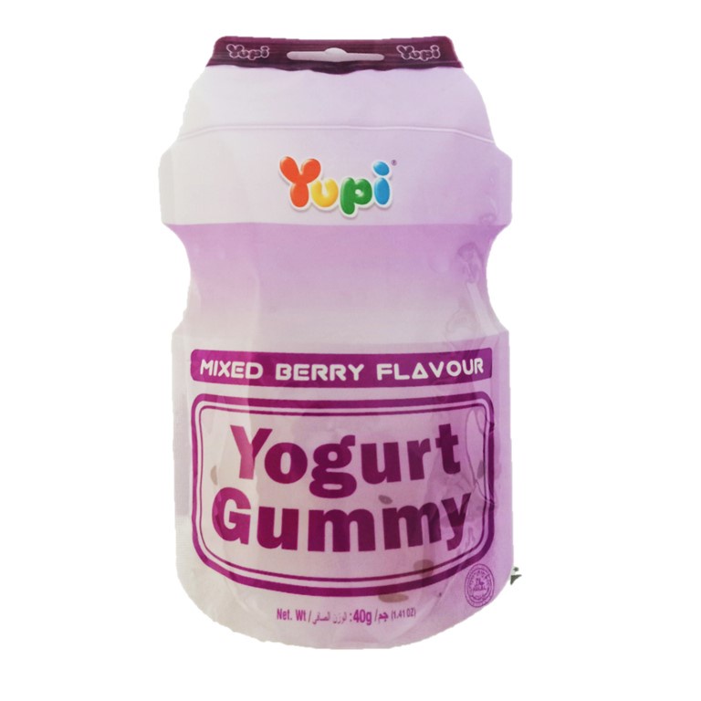 40g YUPI Yogurt Gummy Flavour / Mixed berry Flavour [ My foodies king