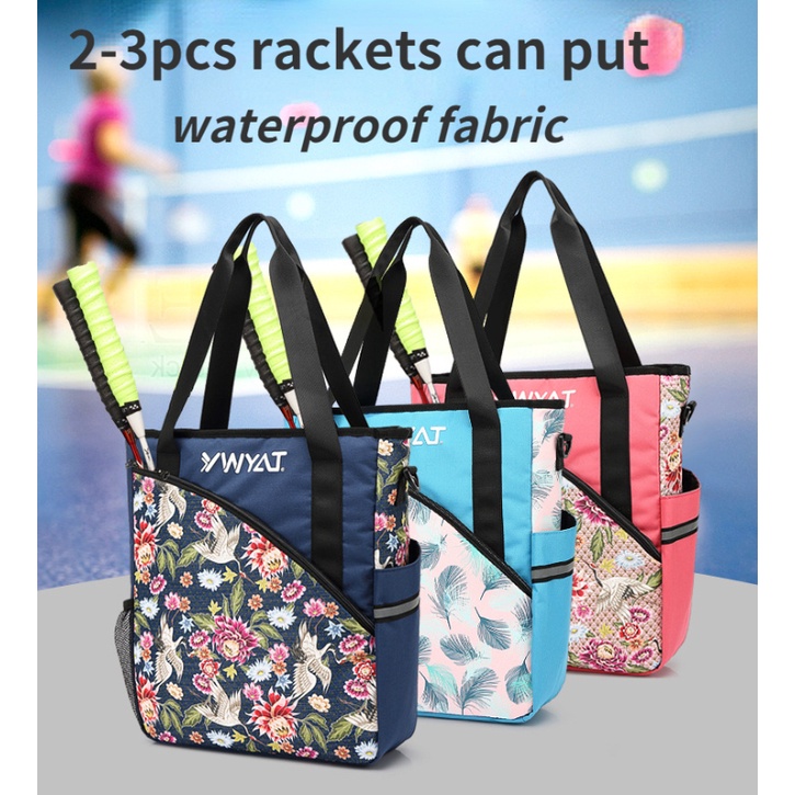 Tennis Racket Bag With Drawstring - Dustproof Cover For 1-2 Rackets, Lightweight For Badminton/Squash