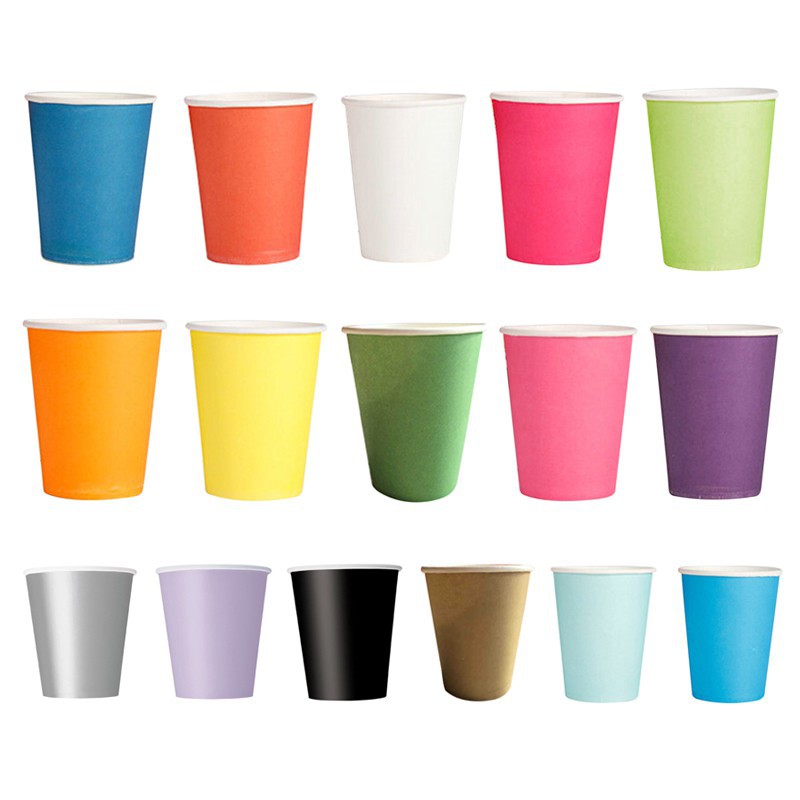 Paper Cups Plain (10pcs/pck) Party Needs Necessities