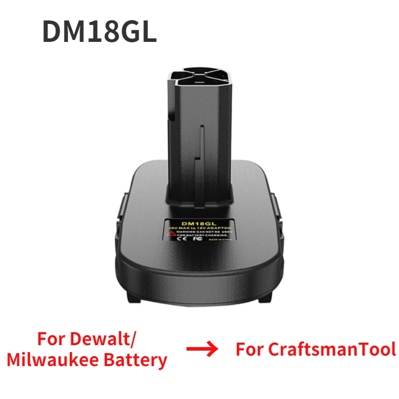 EID Battery Adapter for Dewalt Tool to for Makita 18V LXT