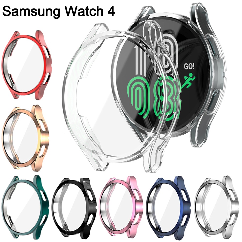For Samsung Galaxy Watch 4 Screen Protector 40mm 44mm, AllAround TPU