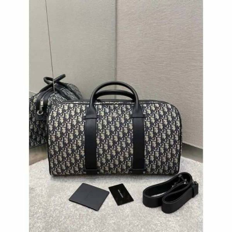 CHRISTIAN DIOR Embroidered HighQuality Duffel Bag (Travel Bag) Shopee Philippines