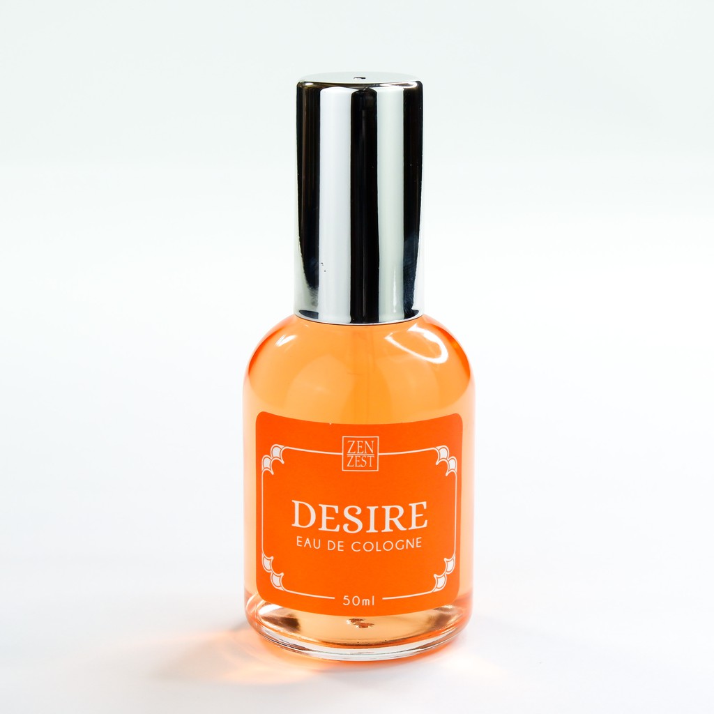 Zen Zest Oil Based Eau de Cologne For Women 50mL DESIRE Long lasting