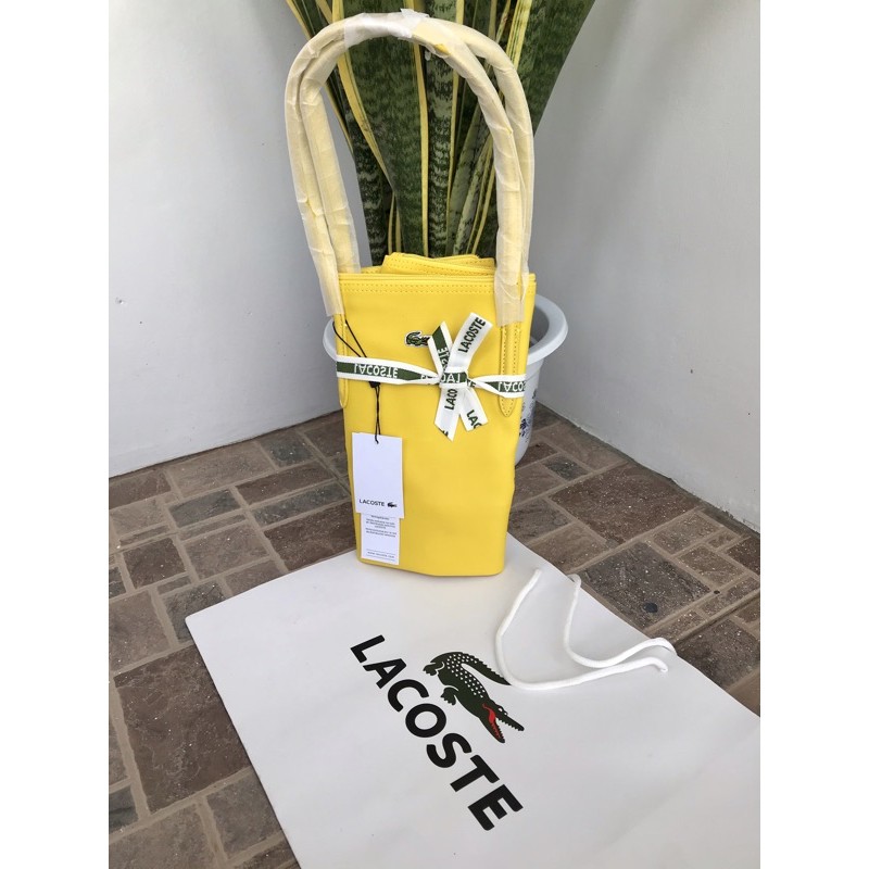 Lacoste bag outlet yellow