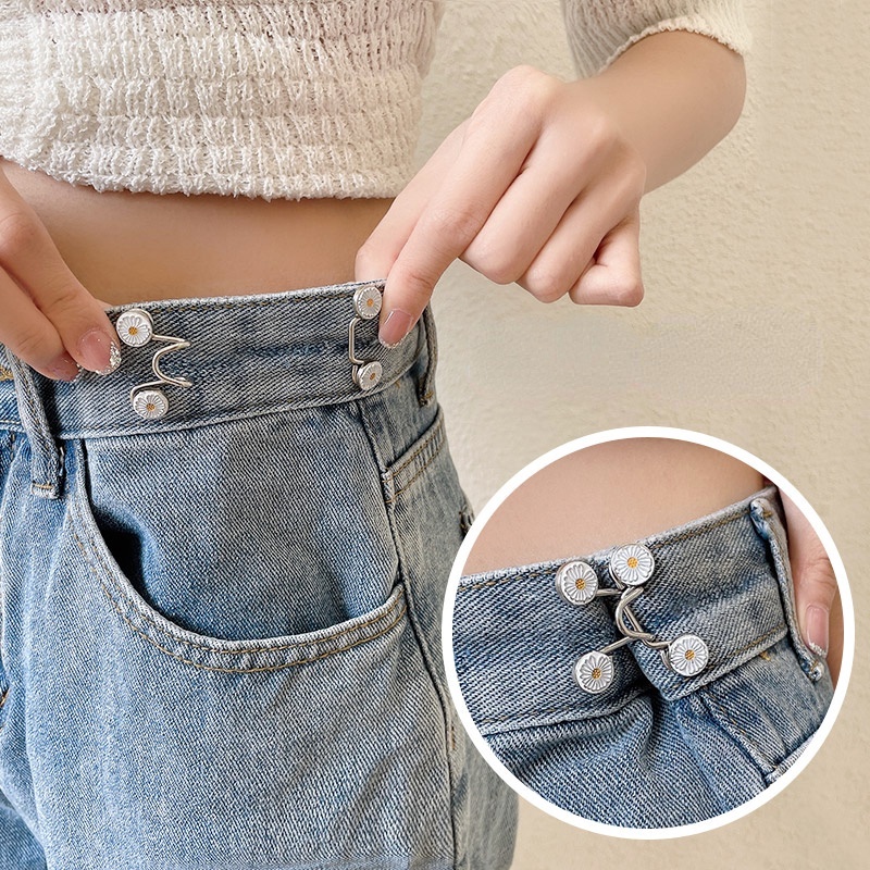 Pants Waist Becomes Smaller Brooch Jeans Buckle Needle Waist Needle ...