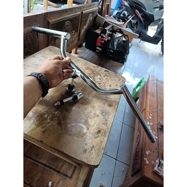 Handlebars/short Iron SPRINTER Steering Wheel SET JALU FU Handlebars 1