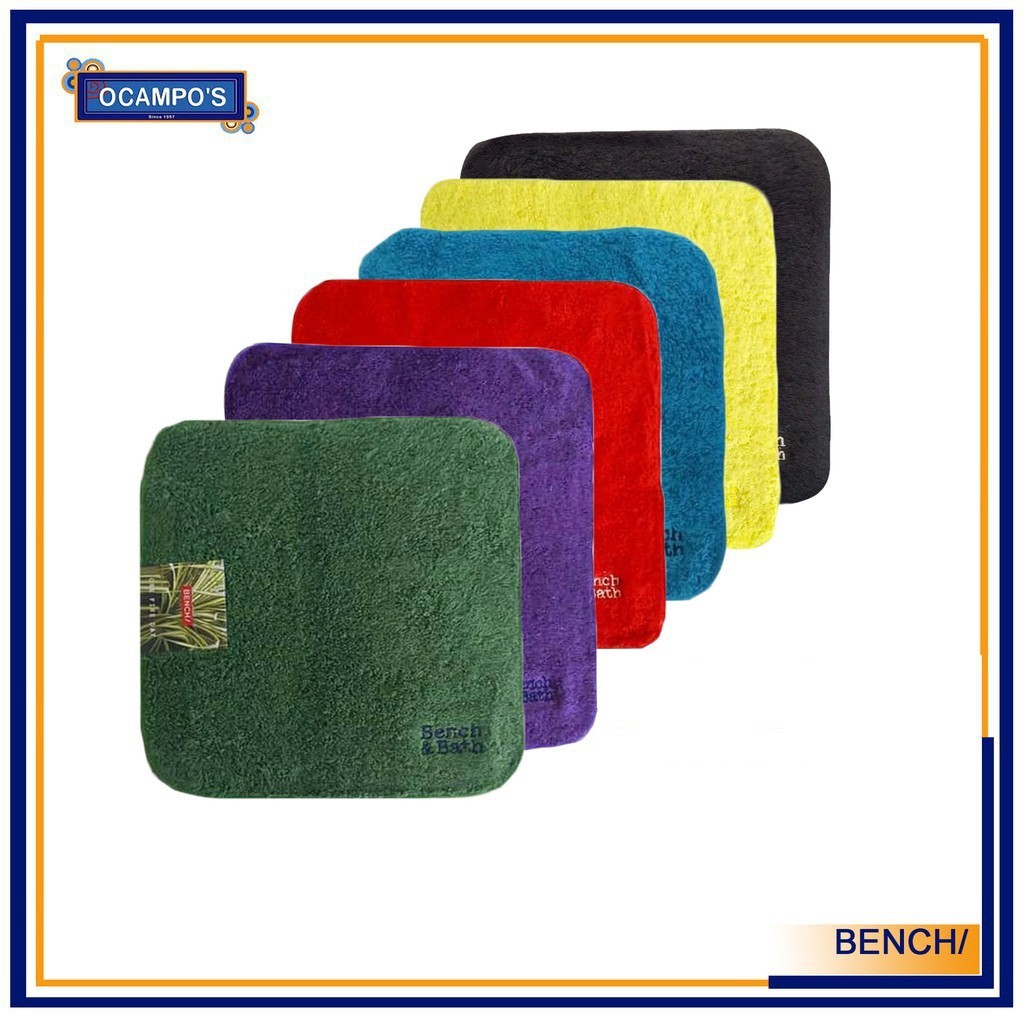 BENCH ORIGINAL BENCH BATH FACE TOWEL SIZE 12X12 Inches