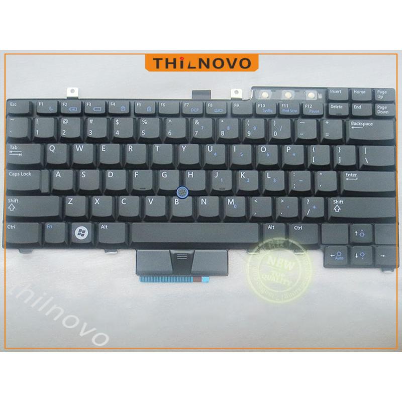 Clavier DELL QWERTZU 0WP242 Pour Latitude E6400/E6410/E6500/M4500 - Occasion 6 Mois Garantie