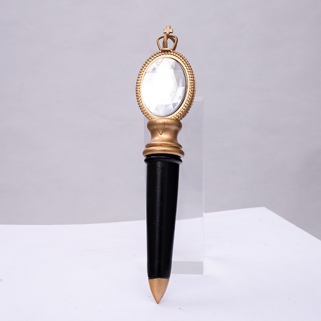 Game Twisted-Wonderland Magic Wand Pens Stick Cosplay Accessories Jade ...