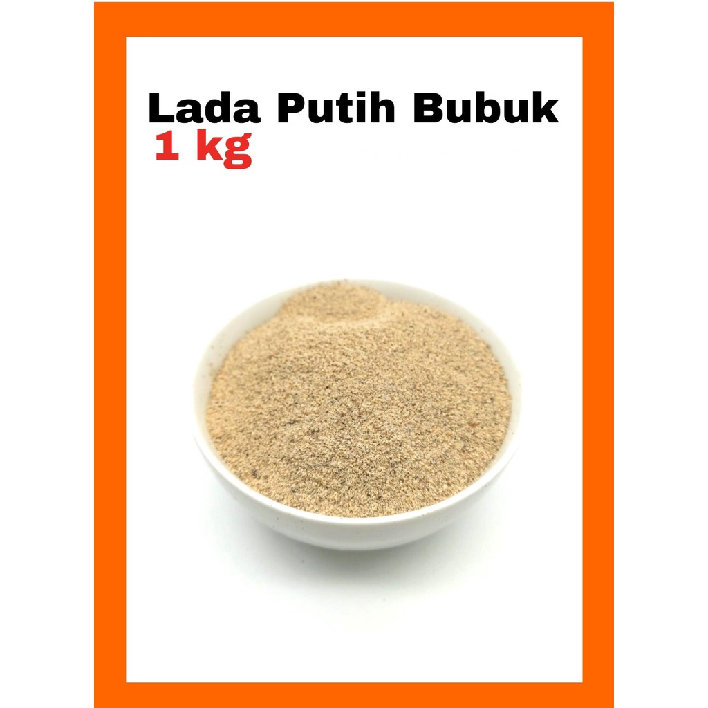ORIGINAL White Pepper Powder / PURE Pepper Powder 1KG | Shopee Philippines