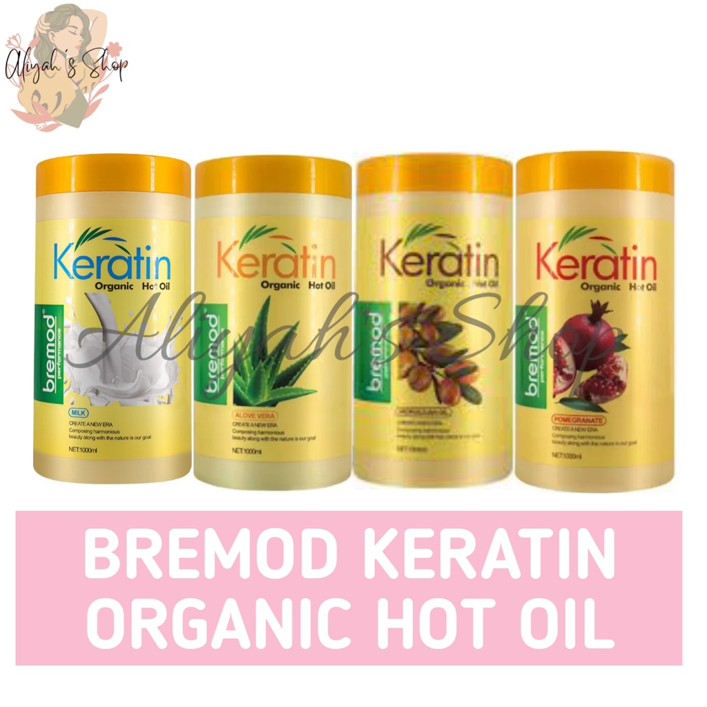 BREMOD KERATIN ORGANIC HOT OIL 1000ML Shopee Philippines