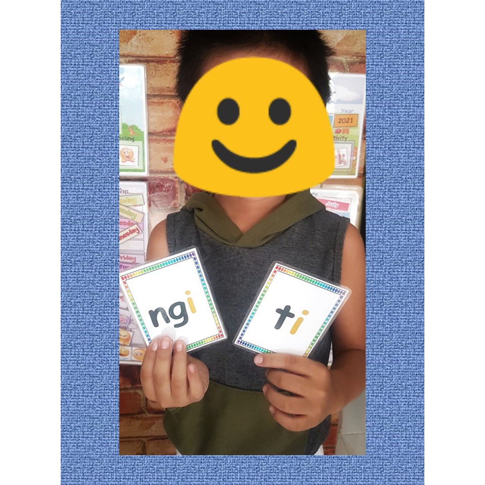 ABAKADA Laminated Flashcards 80pieces (TAGALOG) | Shopee Philippines