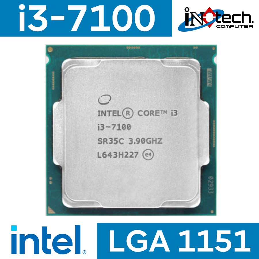 Processor Intel Core i3 7100 tray Socket 1151 Kaby Lake Gen 7 Ci3 ...