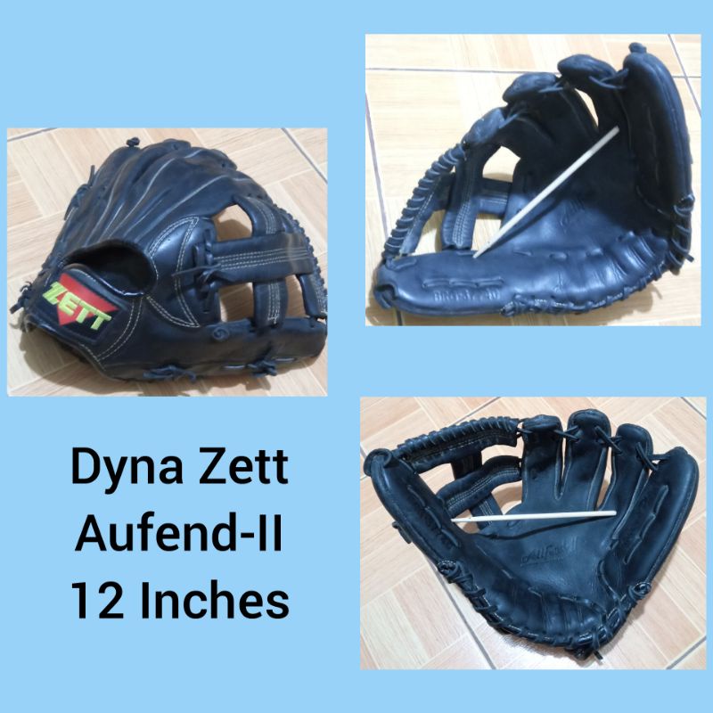 ZETT Pro Model 11.5 inch Yellow Pitcher Glove