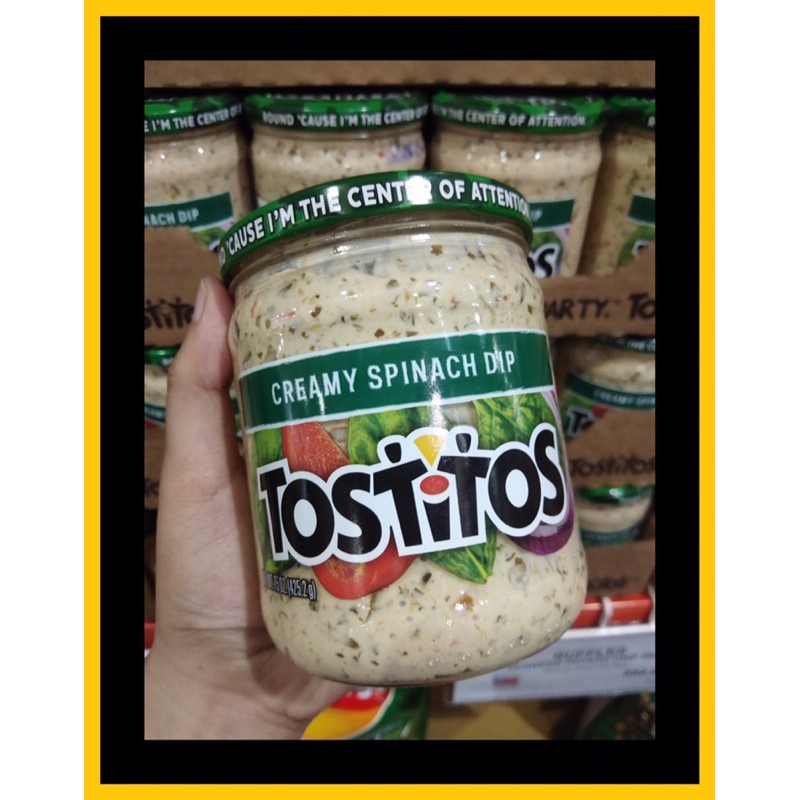 TOSTITOS Creamy spinach Dip 15oz (425.2gram) Shopee Philippines