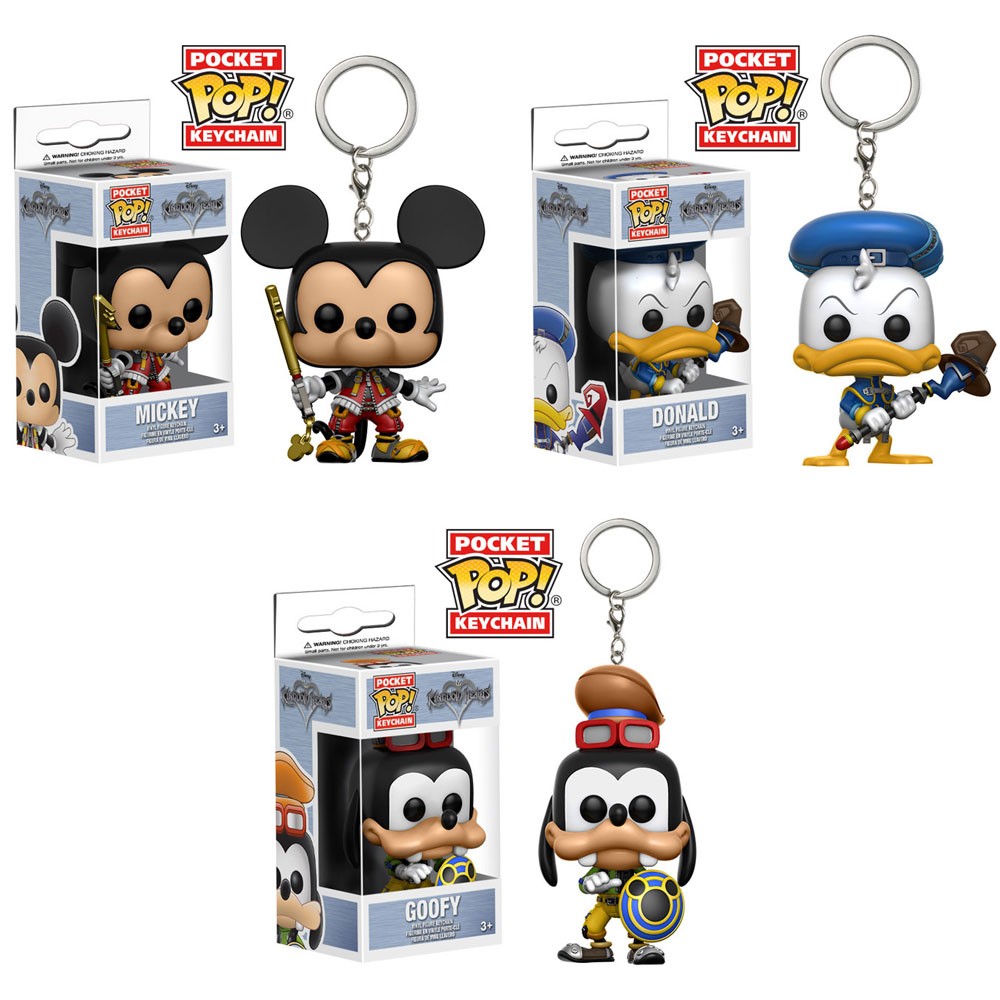 Kingdom Hearts Disney Mickey Pocket Funko Pop! Key Chain